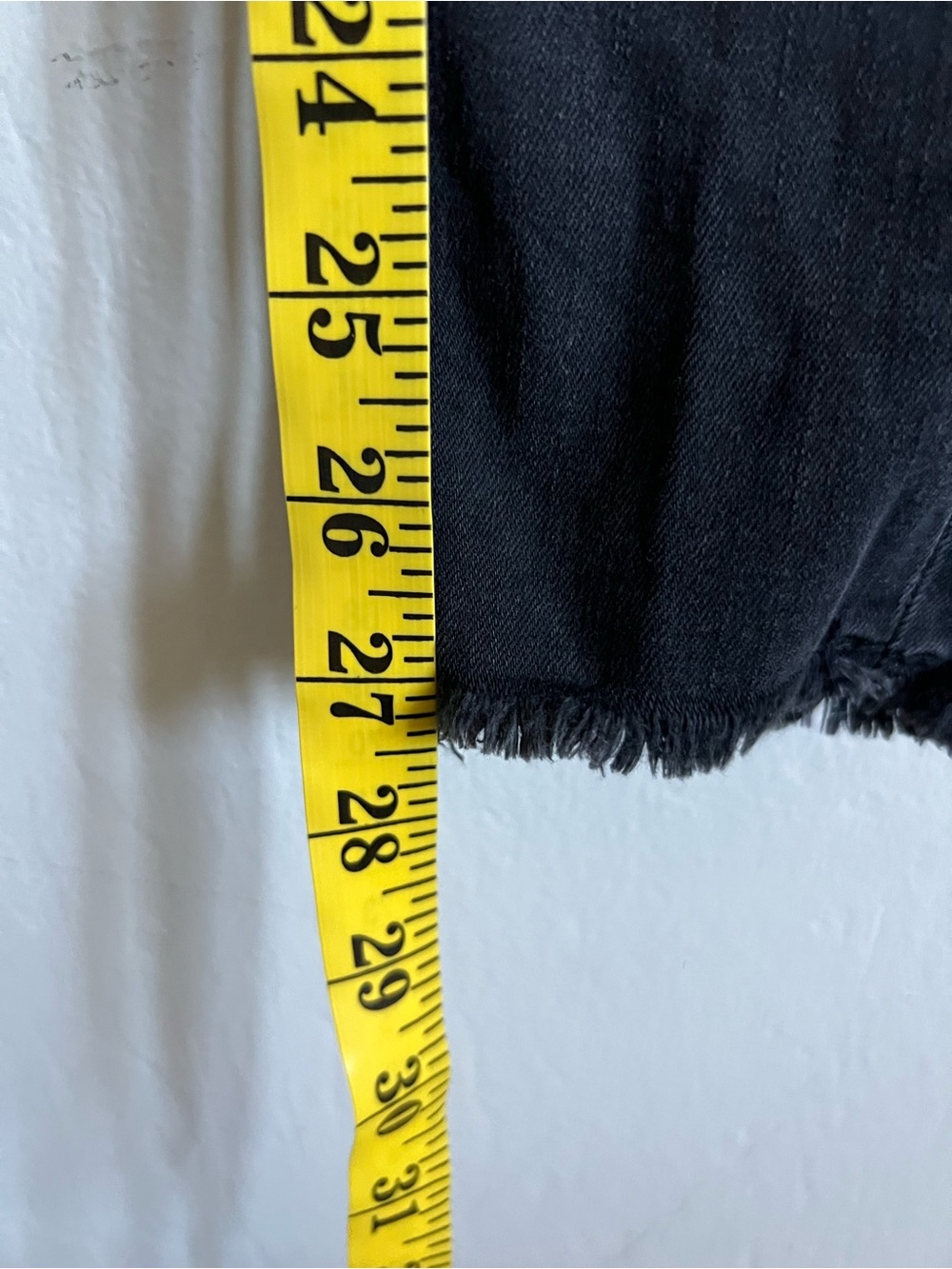 Free People Lexden Skinny Raw Hem Overalls Black Sz 26 - Picture 7 of 9